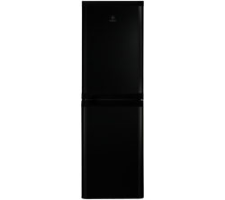 INDESIT  CAA55K Fridge Freezer - Black